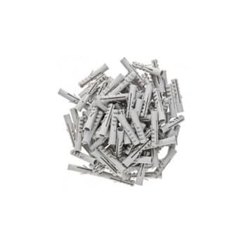 BUCHA S06 - KIT 50 PEÇAS - BUCHA PLASTICA DE FIXAÇĂO NUMERO 06 - KIT C/50-UNIDADES