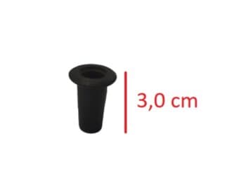 Pino Puxador do Oscilante Ventilador Solaster Veneza Plus cor Preta - Pino de Oscilaçăo - 3,0cm Comprimento