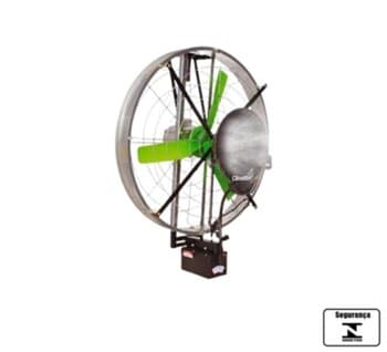CLIMATIZADOR ASPERSIVO PULVERIZANTE FIX PLUS CLIMATTIZE 220V VAZĂO-18.000M3/H P/ATÉ-100M2 - C/VENTILADOR DE PAREDE FIXO 100CM