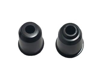 Canopla Inferior de Plástico do Ventilador Loren Sid Preto - Diâmetro 7cm - Encaixe em Haste 1,9cm