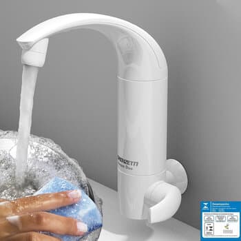FILTRO PURIFICADOR DE ÁGUA LORENZETTI ACQUA DUE COM TORNEIRA BRANCA - MODELO PAREDE - PURIFICADOR ACQUA DUE PAREDE