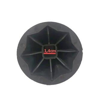 Carambola Encaixe E14,0mm Quadrado p/Espremedor de Frutas Ventisol Extrator Agratto - Castanha Grande Uso Laranja - PQD