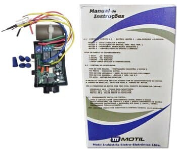 Módulo Receptor do Controle Remoto Ventilador Volare 220V GMOTIL - Com Capacitor 03,0uF 3Fios - *Apenas o Módulo Receptor Original