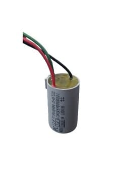 CAPACITOR 005,0UF 3FIOS 2,0+3,0MF RD 400VAC P/VENTILADOR VENTISOL FLOW-110V