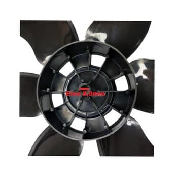 HELICE DE 40CM VENTILADOR VENTISOL 40CM 6P PRETA TURBO6 F08,0MM FIXAR C/PORCA R/ESQ N/PONTA DO EIXO C/TRAVA TRASEIRA