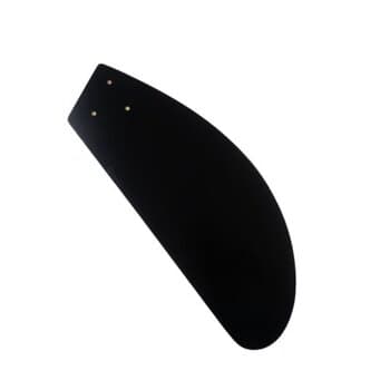 PÁ HÉLICE P/VENTILADOR DE TETO VOLARE - MODELO TUBA FLY MDF COR PRETA - C/3-FUROS P/GARRA VOLARE - *VENDIDA P/UNIDADE