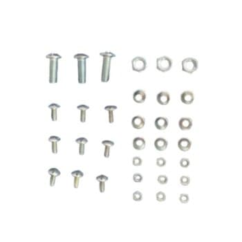 PARAFUSO GARRAXMOTOR VT LSD M1/M2 KIT-03+09 PARAFUSOS + PORCAS + ARRUELAS