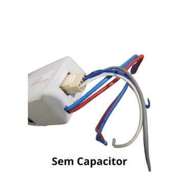MÓDULO RECEPTOR DO CONTROLE REMOTO 110V P/VENTILADOR VENTI-DELTA LUNIK EFYX 2A-GER - SEM CAPACITOR SEM CANOPLA - *APENAS RECEPTOR*