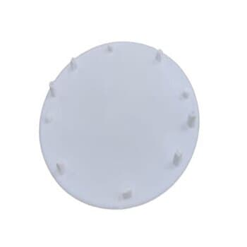 Acabamento da Grade Ventilador Ventisol Branco - c/Emblema Logotipo Atual 2018/2019 p/Grade Metal 50cm/60cm