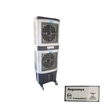CLIMATIZADOR DE AR 080LT ULTRAAR DOUBLE 110V250W VAZĂO-12000M3/H ATÉ-100M2 UMIDIFICADOR PORTÁTIL ULTRA80D 3-VEL