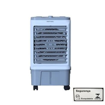 Climatizador de Ar 016LT Ventisol 220V130W Vazăo 01100M3/H Até 20M2 Umidificador Portátil CLIN16-01 3-VEL BCO/CZA