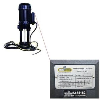 BOMBA CLI 7000LH 220V12UF 370W HMAX 6,50MT 3450RPM 60HZ RP-1 NS:54162 ROTOPLAST ROTO 100 110 140 150 160 170 / ECO BRISA EB-555