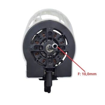 MOTOR P/VENTILADOR LOREN SID OSCILANTE 30/40CM M2 110V BRANCO - GEMINI COLUNA MESA PAREDE - E10,0MM