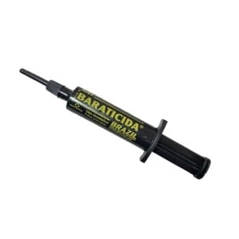 INSETICIDA MATA BARATAS GEL 10GRAMAS - BARATICIDA GEL 10G BRAZIL QUIMICA