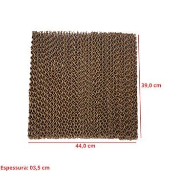 COLMEIA P/CLIMATIZADOR - ESP.03,5X L39,0 X A/C044,0CM 01-TRASEIRA VENTISOL NOBILLE CLIN35LT CLIN60LT CLIN80LT - PAINEL EVAPORATIVO 04439-03,5 CLIM NACIONAL - *VENDIDO P/UNIDADE