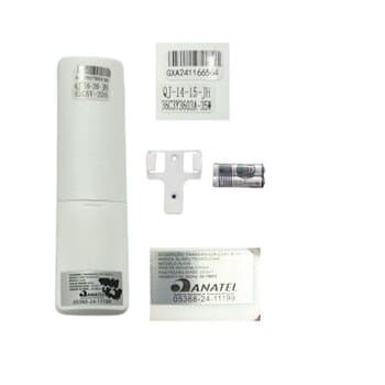 CONTROLE REMOTO VENTILADOR ALISEU RETRATIL-36 KIT AL430+AL431 QJ-14-15-JH 32C3Y3603A 5510 35W 110-245V - P/MESTRE TAURUS RETRATIL 36 OU MINI RETRÁTIL