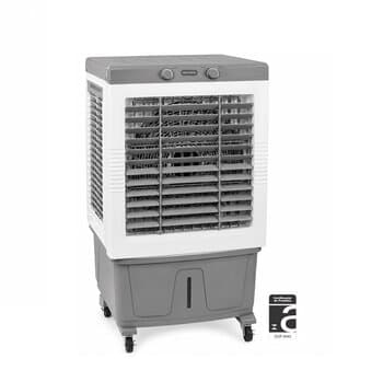 Climatizador de Ar 125 LITROS 110V400W Vazăo 12.000m3/H Até 100m2 Umidificador Ventisol Portátil CLIN125PRO-01 3Vel BCO/CZA
