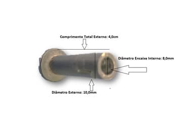 PINO PUXADOR DO OSCILANTE VENTILADOR DA MARCA VENTISOL NA COR PRETO.