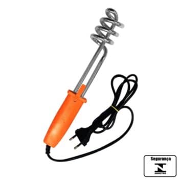 AQUECEDOR DE ÁGUA PORTÁTIL 1200W 110V - RABO QUENTE AQUECEDOR BFH1639
