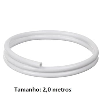 MANGUEIRA DE LIGACAO ENTRADA DE AGUA FILTRO LATINA PVC COR BRANCA DIAM.8,0MM UN-2MT