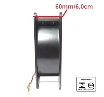 EXAUSTOR DE 18CM MICROVENTILADOR BIVOLTS - COOLER 4-FIOS AXIAL ULTRAR 180X180X60 AF18060ML2BM5L0 - CARCAÇA NYLON