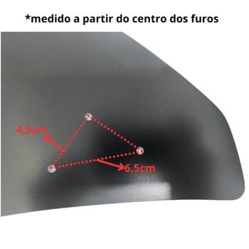 PÁ HÉLICE P/VENTILADOR DE TETO VENTI-DELTA TORNADO - COR PRETA - *VENDIDA P/UNIDADE